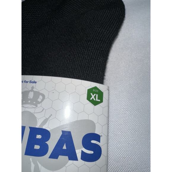 Bombas 2 Pairs Black Ankle Socks XL Extra Large Honeycomb High Quality NWT - Picture 3 of 3